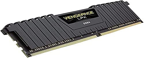 Corsair Vengeance LPX 8GB (1x8GB) DDR4 Up to 3200MHZ CL16 Desktop RAM (Black)